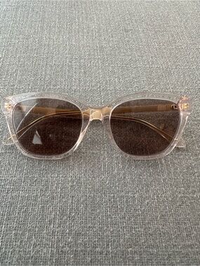 Gucci Transparent-Pink Sunglasses